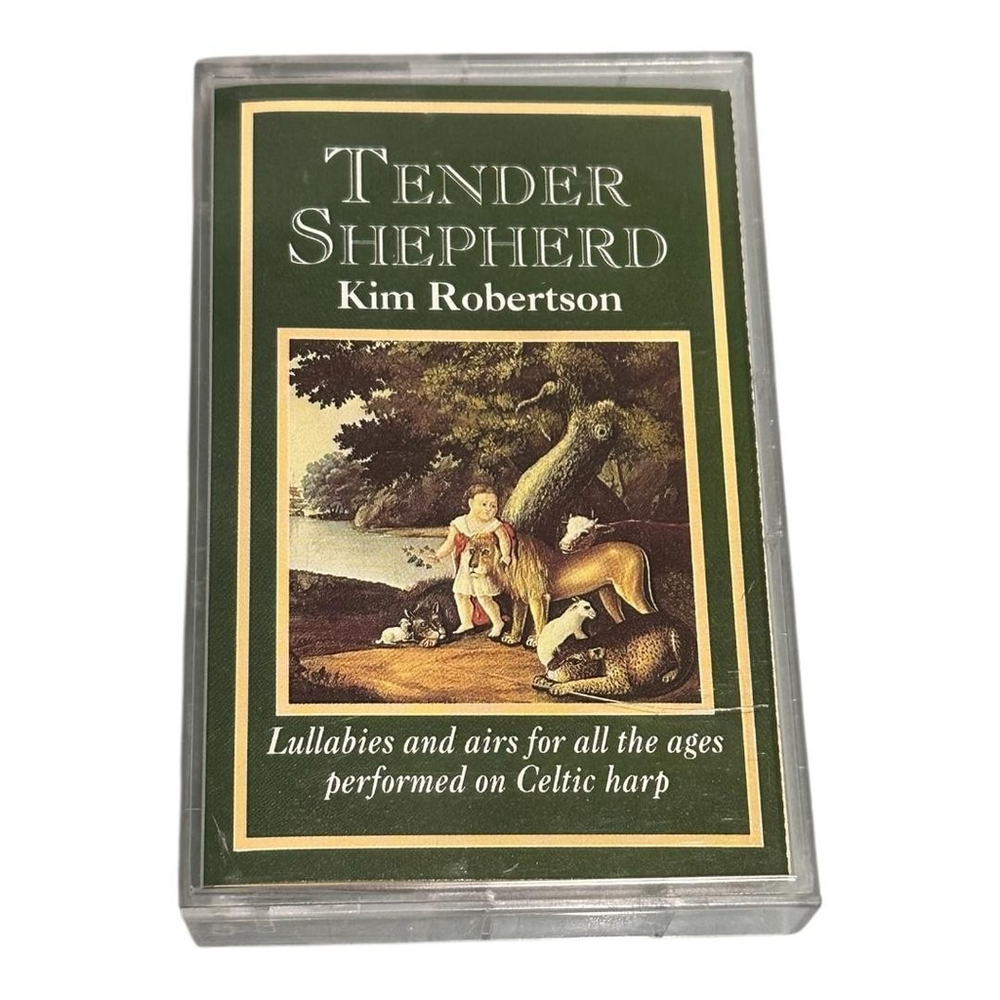 Kim Robertson Cassette Tender Shepherd Celtic Harp Lullaby Album 1992 GM112